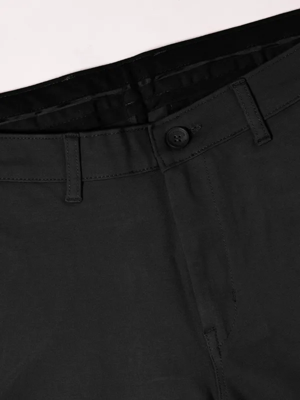 Black_Solid_Slim_Fit_4WAY_STRETCH_Trousers_for_Men