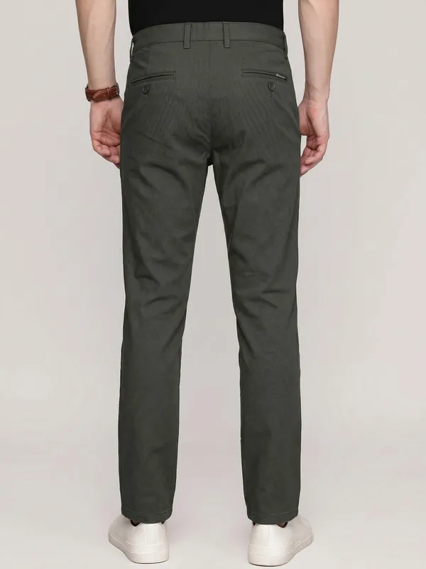 BOTTLE_GREEN__BOX_LYCRA_DOBBY_100%_COTTON_TROUSER