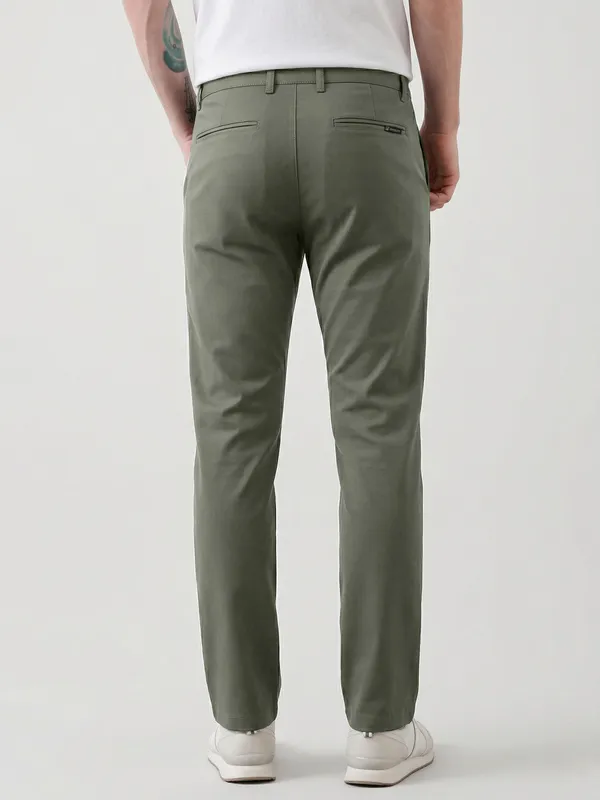PISTA_Solid_Slim_Fit_4WAY_STRETCH_Trousers_for_Men