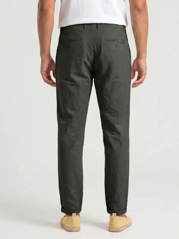 Olive_Green_cool__linen_Trousers_for_Men