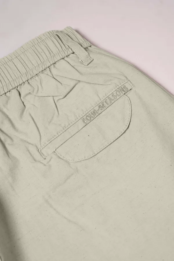 Mens_Sage_Green_Elasticated_Waist_Chino_Trousers
