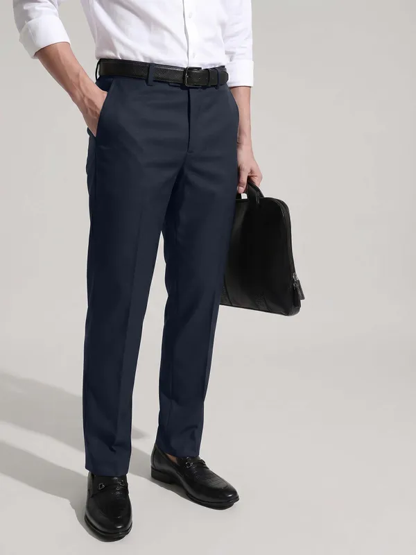 Navy_Blue__FLEXI_WAIST_formal_formal_trouser_for_Men