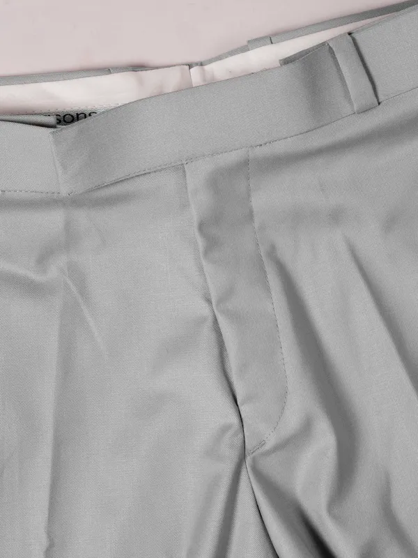 LIGHT_Grey__Formal_FLEXI_WAIST_Trousers_for_Men