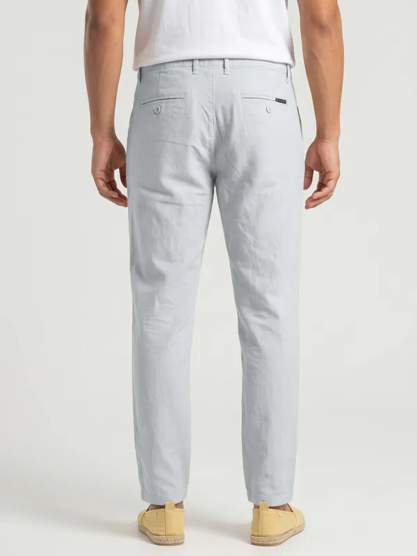 Light_grey_cool__linen_Flat_Front_trouser