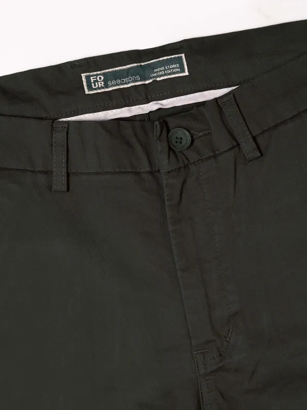 DARK_Olive_Green__Cotton_Casual_Chino_Trousers_for_Men