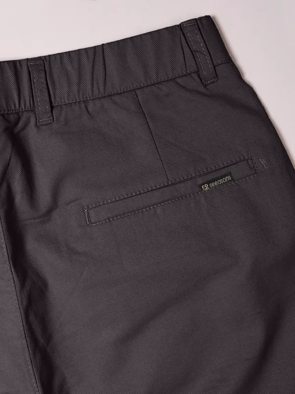 Mens_Charcoal_Grey_Cargo_Pants_With_Button_Pocket_Detail