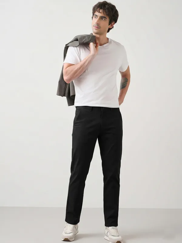 Black_Solid_Slim_Fit_4WAY_STRETCH_Trousers_for_Men