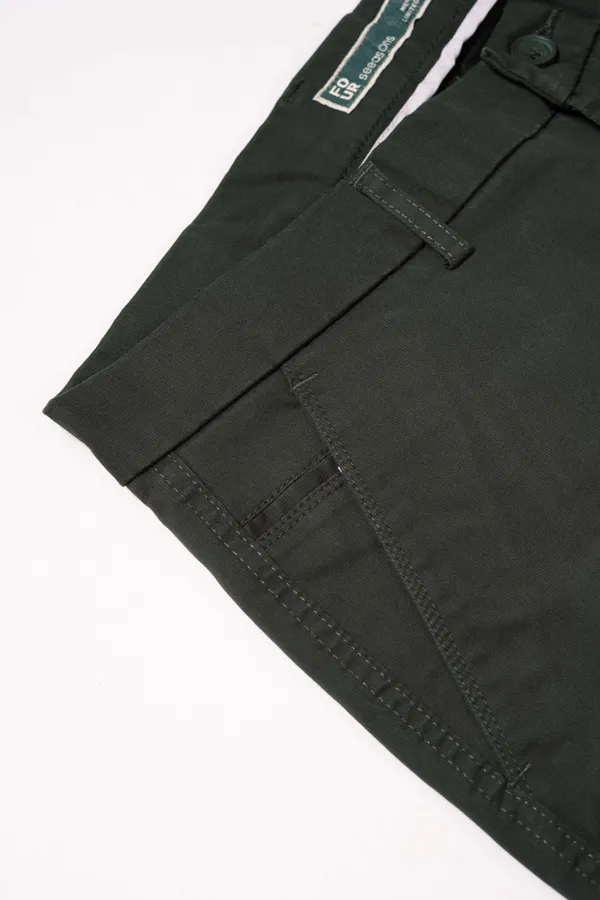 DARK_Olive_Green__Cotton_Casual_Chino_Trousers_for_Men