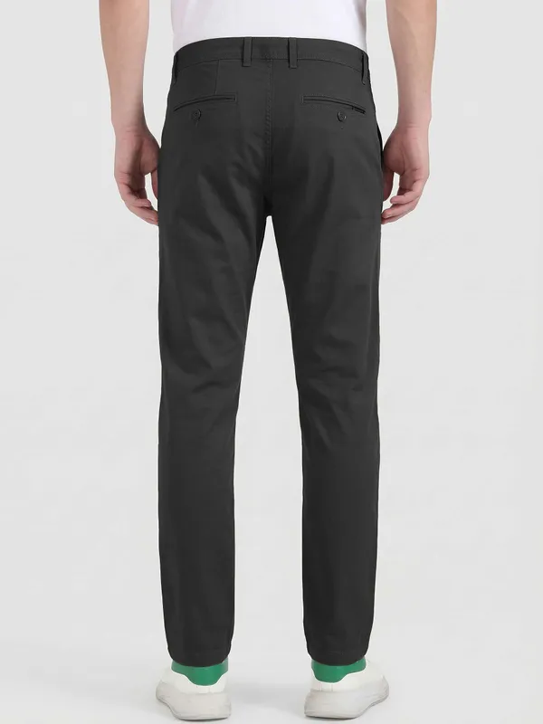 Men's_Slim_Fit_COTTON_l_Trousers_-_Black