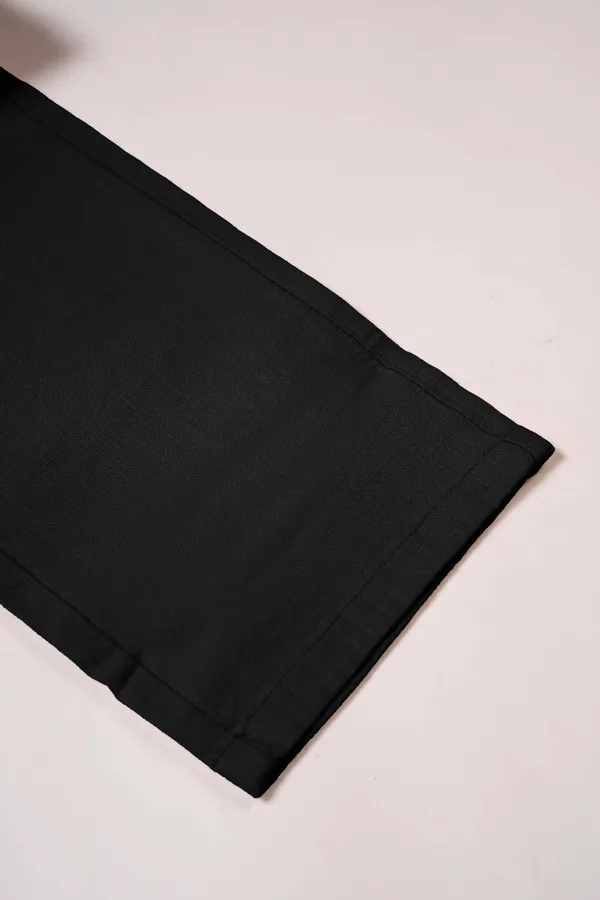 Mens_AIR_LINEN_Black_Drawstring_Casual_Pants