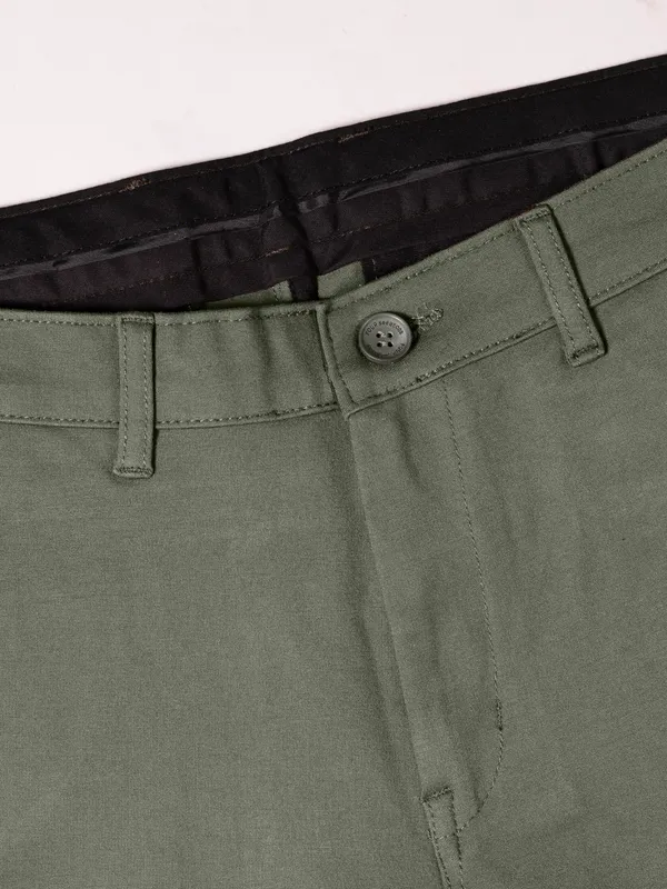 PISTA_Solid_Slim_Fit_4WAY_STRETCH_Trousers_for_Men