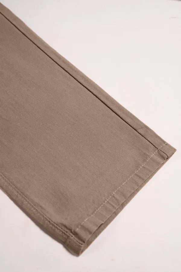 Brown_cool__linen_Flat_Front_trousers__for_Men