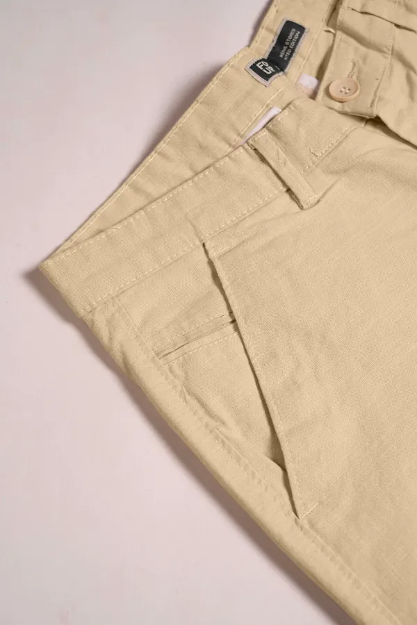 Beige_cool__linen_flat_front_trouers___for_Men