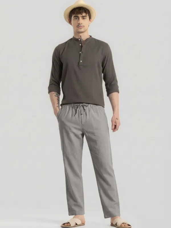 Mens_AIR_LINEN__Grey_Drawstring_Linen_Trousers