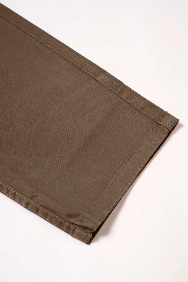 MOSS_Brown_Cotton_Casual_Chino_Trousers_for_Men