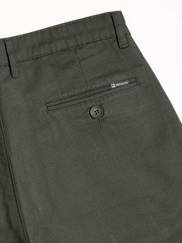 BOTTLE_GREEN__BOX_LYCRA_DOBBY_100%_COTTON_TROUSER
