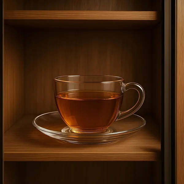 Glass_Tea_Cup_160_Ml_With_Glass_Plate