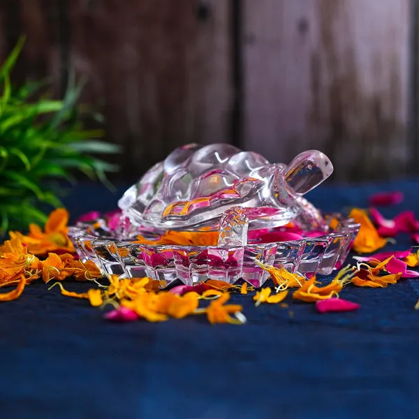 Glass_Crystal_Turtle_With_Plate