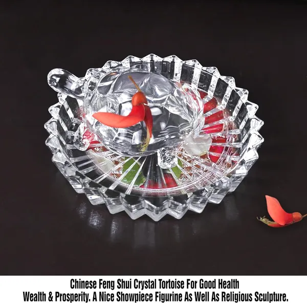 Glass_Crystal_Turtle_With_Plate