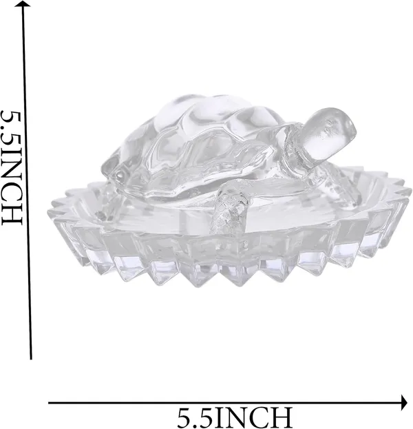 Glass_Crystal_Turtle_With_Plate