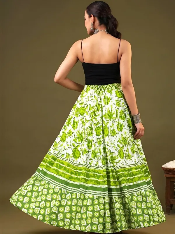 TATVANI_–_Cotton_Jaipuri_Printed_Elastic_Skirt