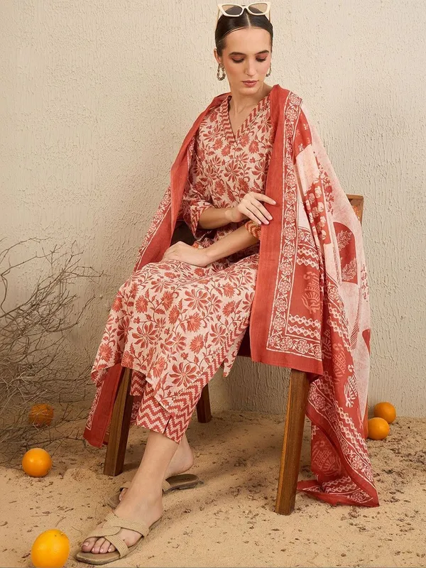 TATVANI_–_Cotton_Kurti_Pant_Dupatta_Set