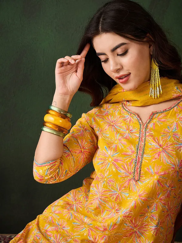 TATVANI_–_Cotton_Kurti_Pant_Dupatta_Set