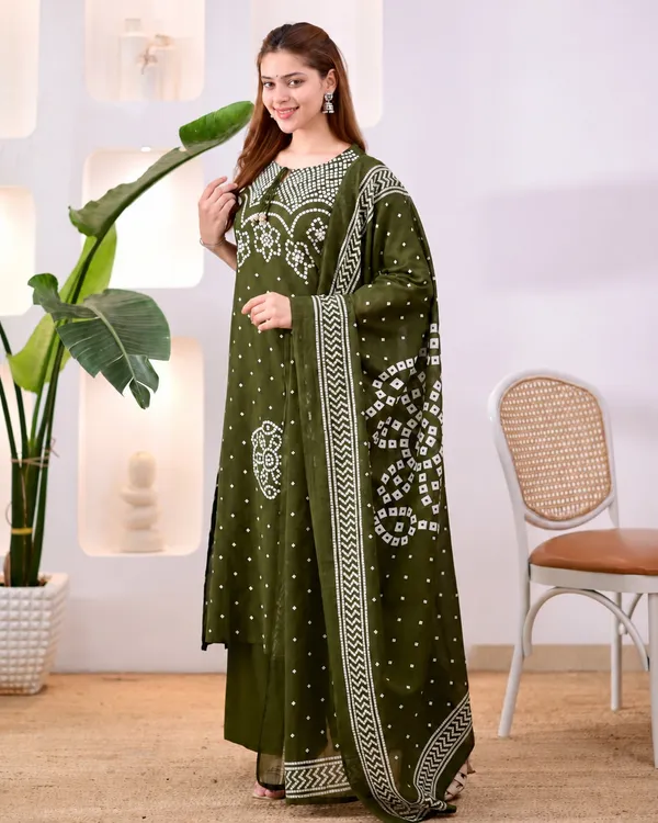 TATVANI_–_Cotton_Printed_Kurti_Pant_Dupatta_Set
