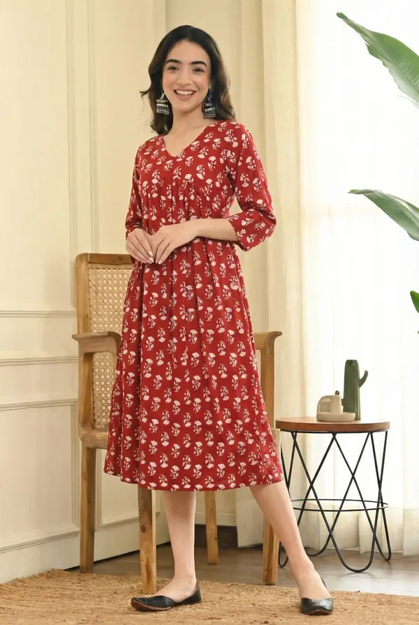 TATVANI_–_Rayon_Nayra_Cut_Anarkali_Kurti_❤️