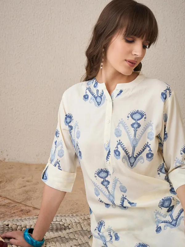 TATVANI_–_Rayon_Printed_Kurti_Pant_Set_❤️