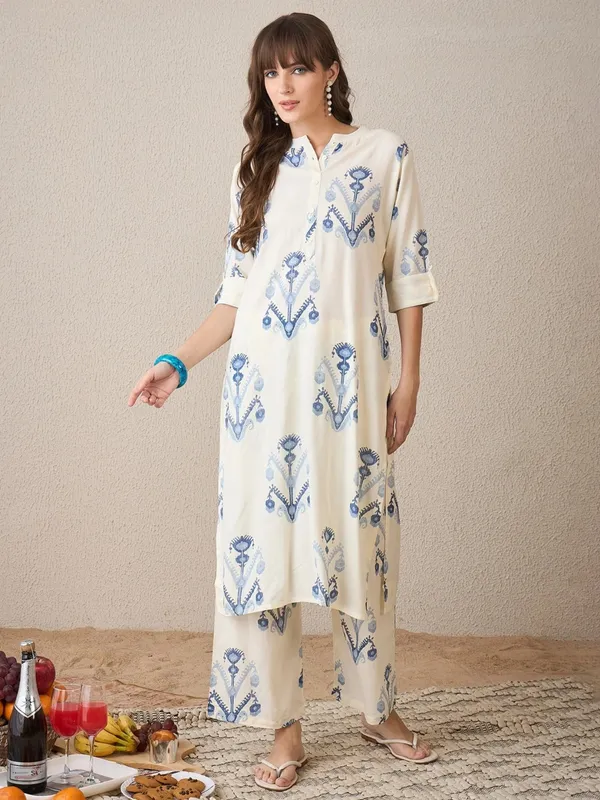 TATVANI_–_Rayon_Printed_Kurti_Pant_Set_❤️