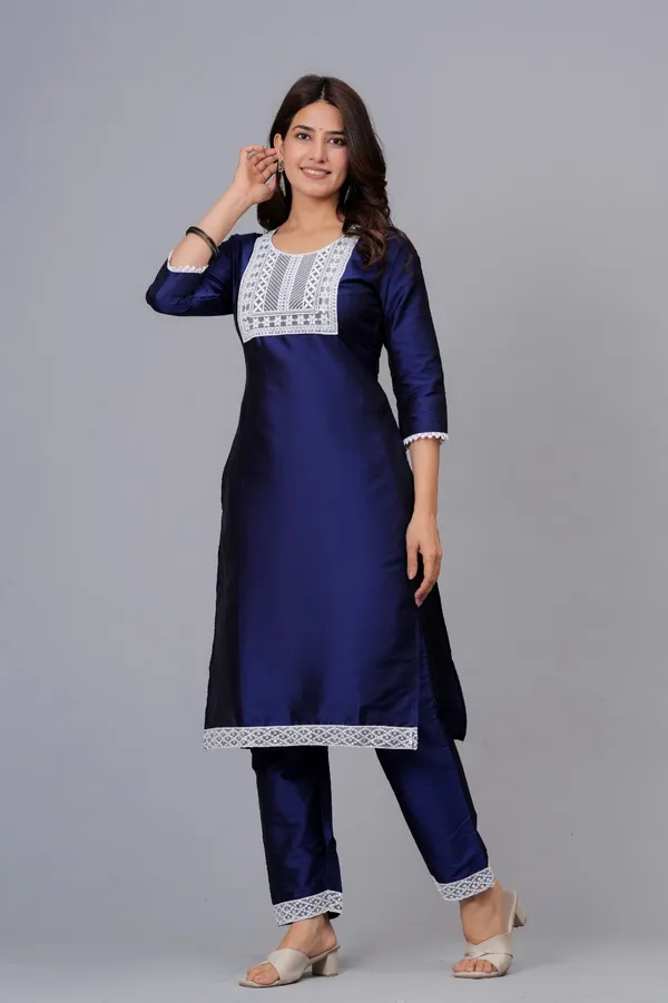 TATVANI_–_Silk_Kurti_Pant_Set