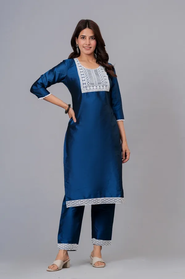 TATVANI_–_Silk_Kurti_Pant_Set