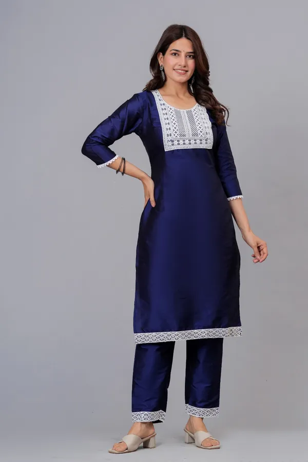 TATVANI_–_Silk_Kurti_Pant_Set