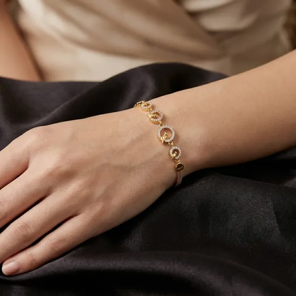 Gold_Alloy,_Crystal_Bracelet_For_Women