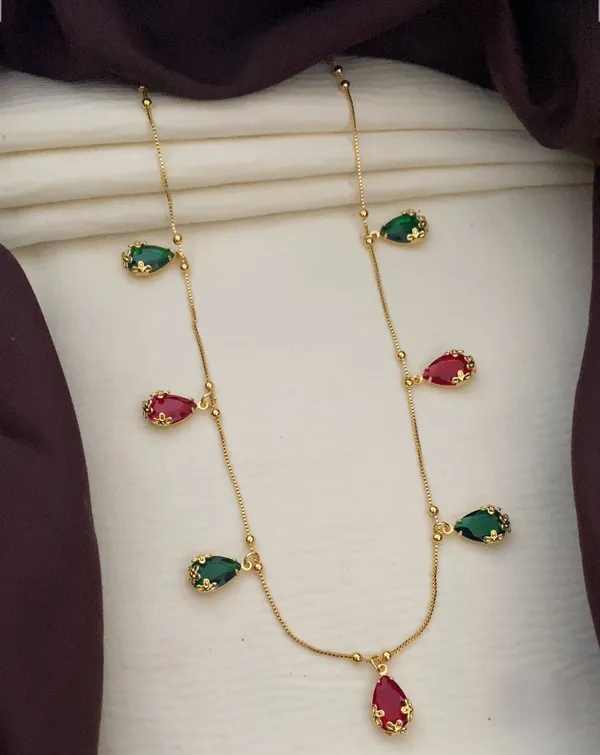 Gold_Alloy,_Stones_Long_Chain_Necklace_For_Women