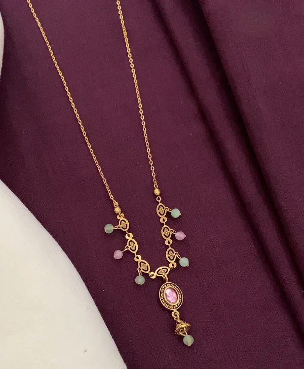 Gold_Alloy,_Stones_Necklace_For_Women