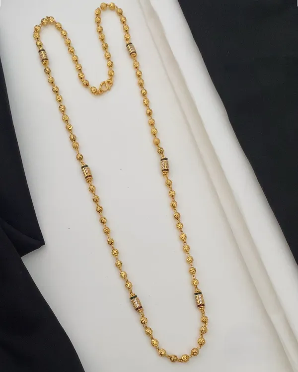 Gold_Alloy,_Beads_Necklace_For_Women