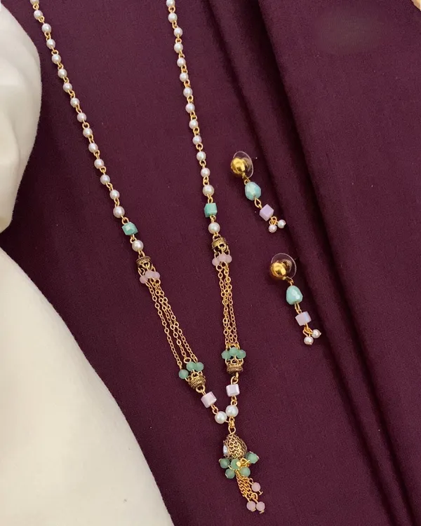 Gold_Alloy,_Beads_Necklace_And_Earring_Set_For_Women
