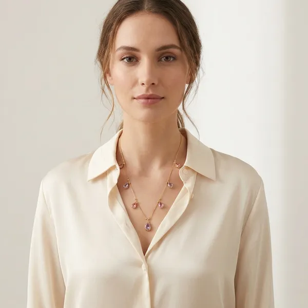 Gold_Alloy,_Crystal_Necklace_For_Women
