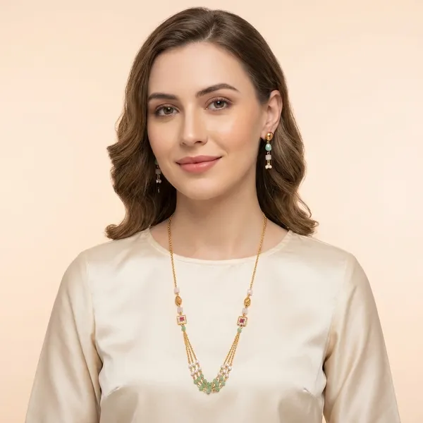 Gold_Alloy,_Stones_Necklace_And_Earring_Set_For_Women