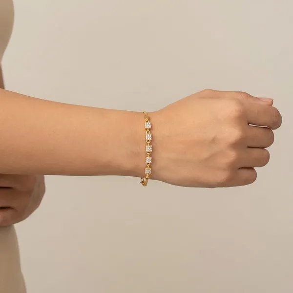 Gold_Alloy,_Crystal_Bracelet_For_Women