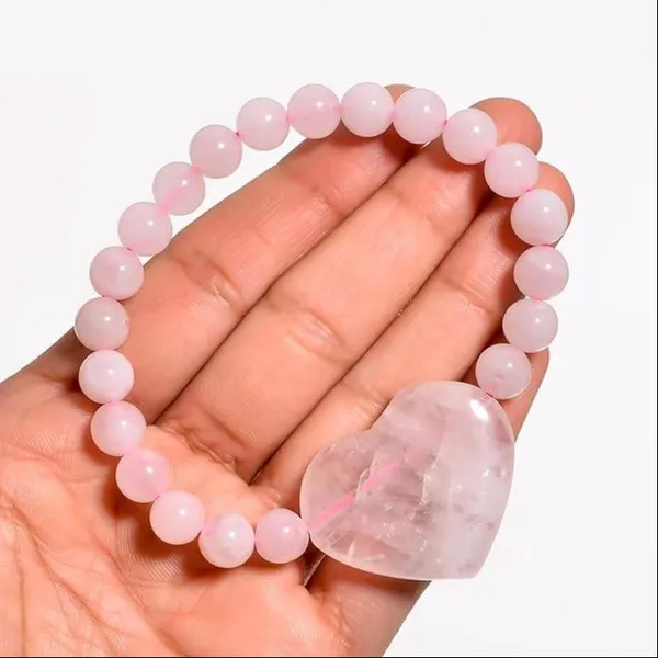 Natural_Rose_Quartz_Heart_8_Mm_Adjustable_Healing_Crystal_Bracelet