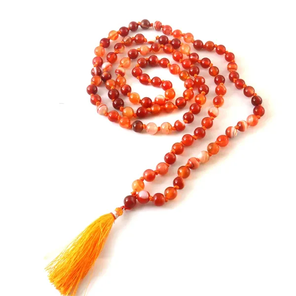 AstroCrystals_II_109pcs_6mm_Natural_Carnelian_Gemstone_Beads_Mala
