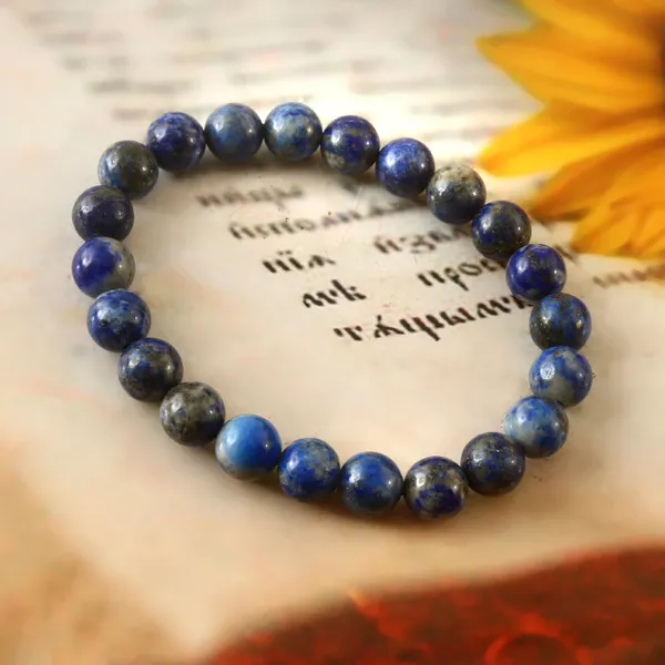 Handmade_Lapis_Lazuli_Gemstone_Bracelet_With_Positive_Energy
