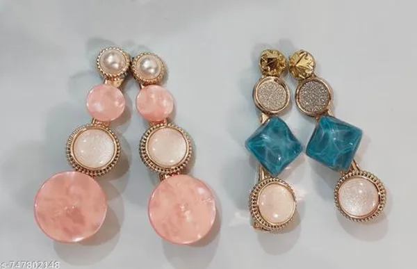 Pink_And_Blue_Decorative_Hair_Clips_For_Wedding_Parties_Stone_And_Pearl_Barrettes_Iridescent_Flower_Petal_Hair_Pins_Pack_Of_4