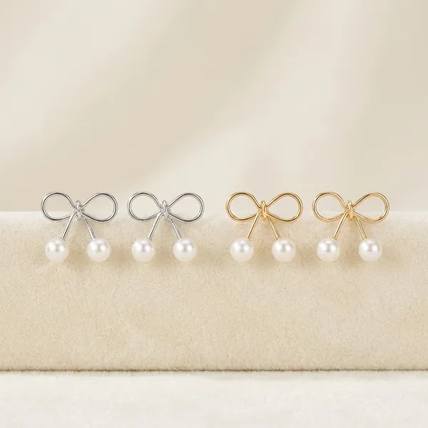 Gold_and_Silver_Dainty_Bow_Pearl_Drop_Earrings
