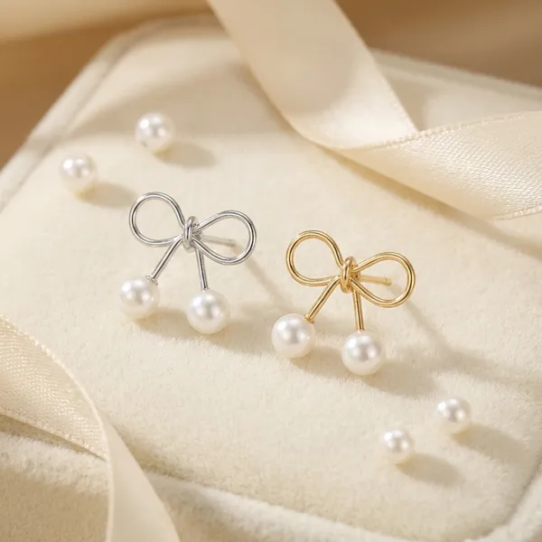 Gold_and_Silver_Dainty_Bow_Pearl_Drop_Earrings