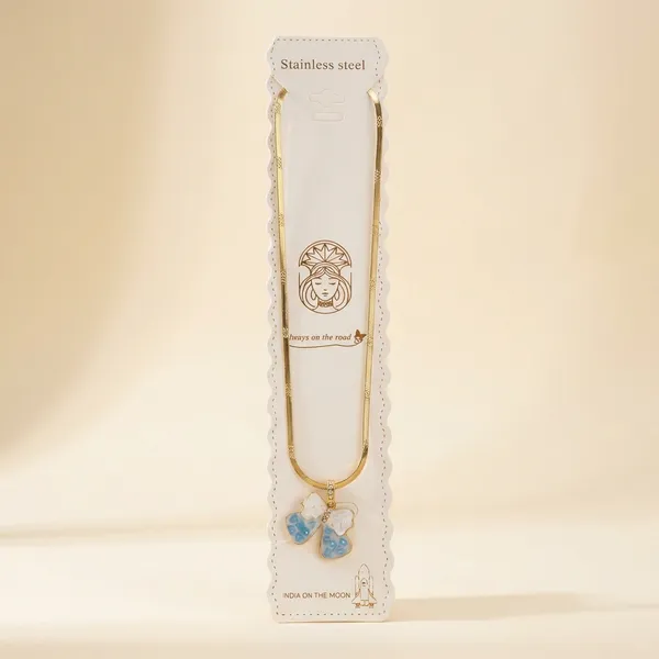 Gold_And_Blue_Celestial_Saturn_Pendant_Necklace_Gold_Plated_Stainless_Steel_Herringbone_Chain_With_Raw_Crystal_Accent
