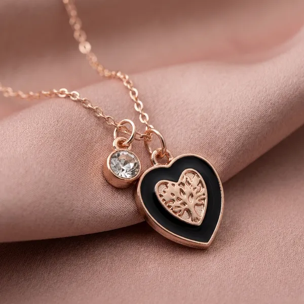 Rose_Gold_And_Black_Exclusive_Rose_Gold_Layered_Heart_Star_Pendant_Necklace_Romantic_Gift_For_Her